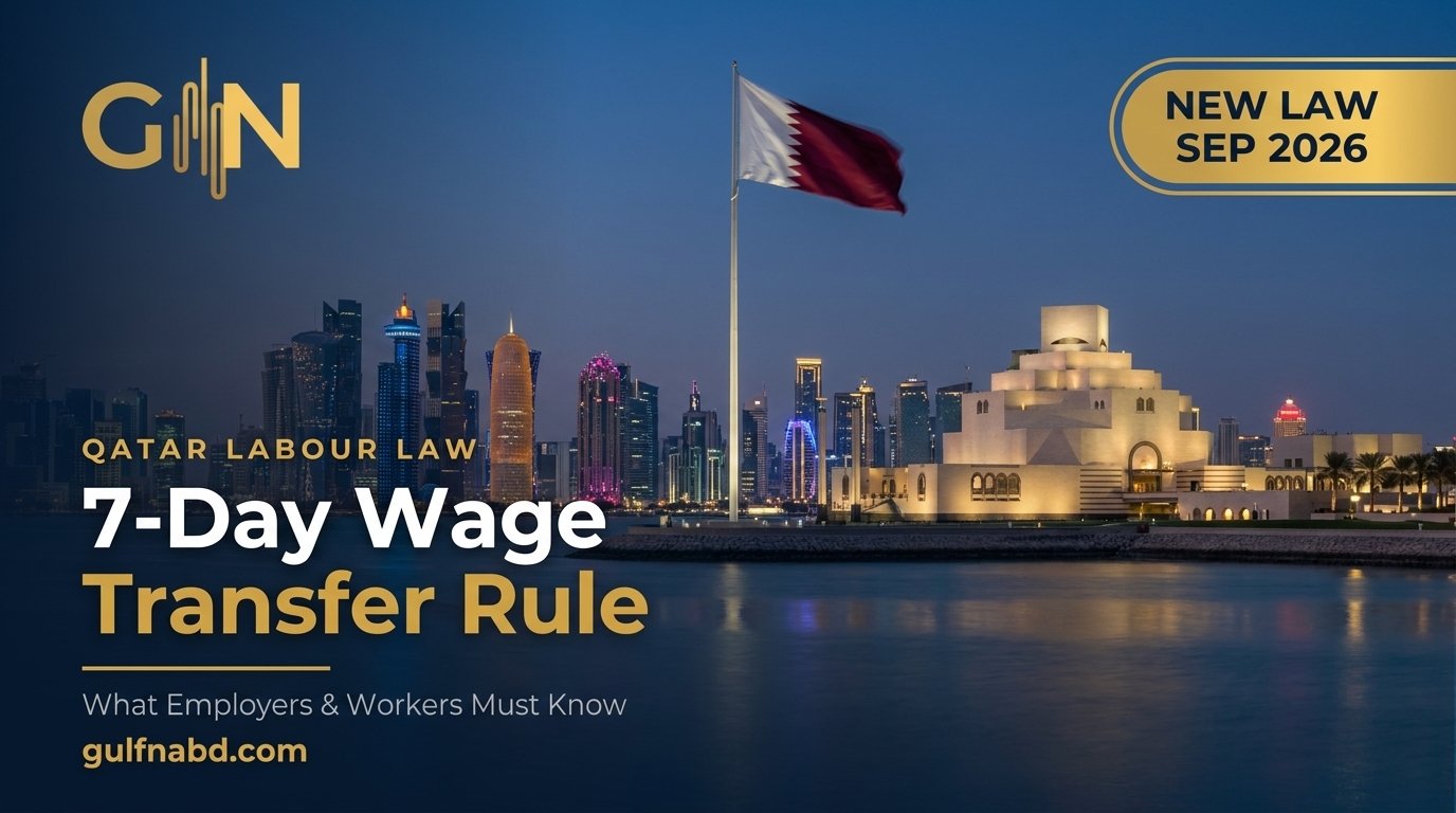 Qatar Tightens Salary Payment Rules: 7-Day Wage Transfer Now Law